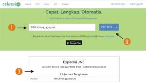 Cek Resi Standard Express Melalui Web Bea Cukai