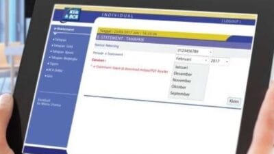 Cara Melihat Mutasi Rekening BCA Lebih Dari 3 Bulan